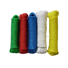 3 strands PP rope poly rope for fishing marine usage packed in hank